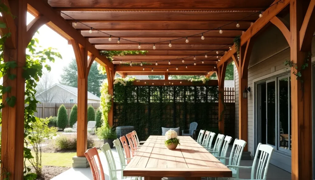 7 Elegant Pergola Ideas for Outdoor Dining
