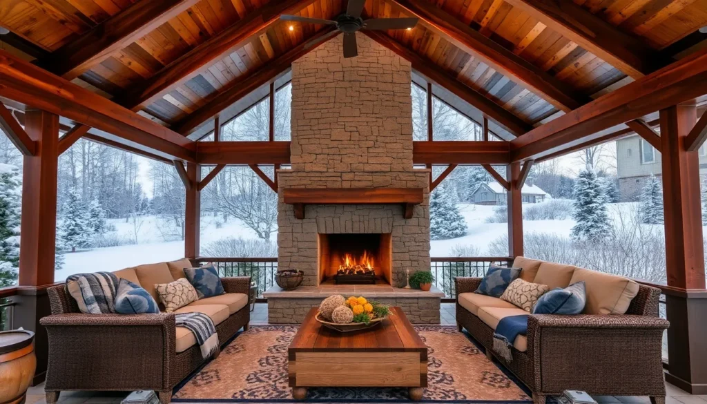 12 Cozy Outdoor Structures for Winter Use