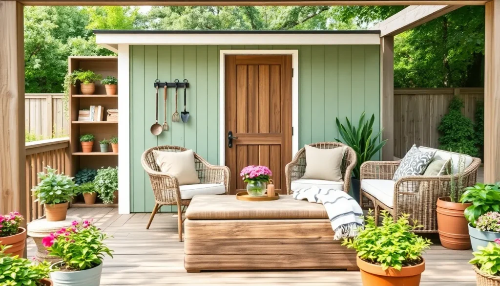 9 Chic and Functional Outdoor Storage Solutions
