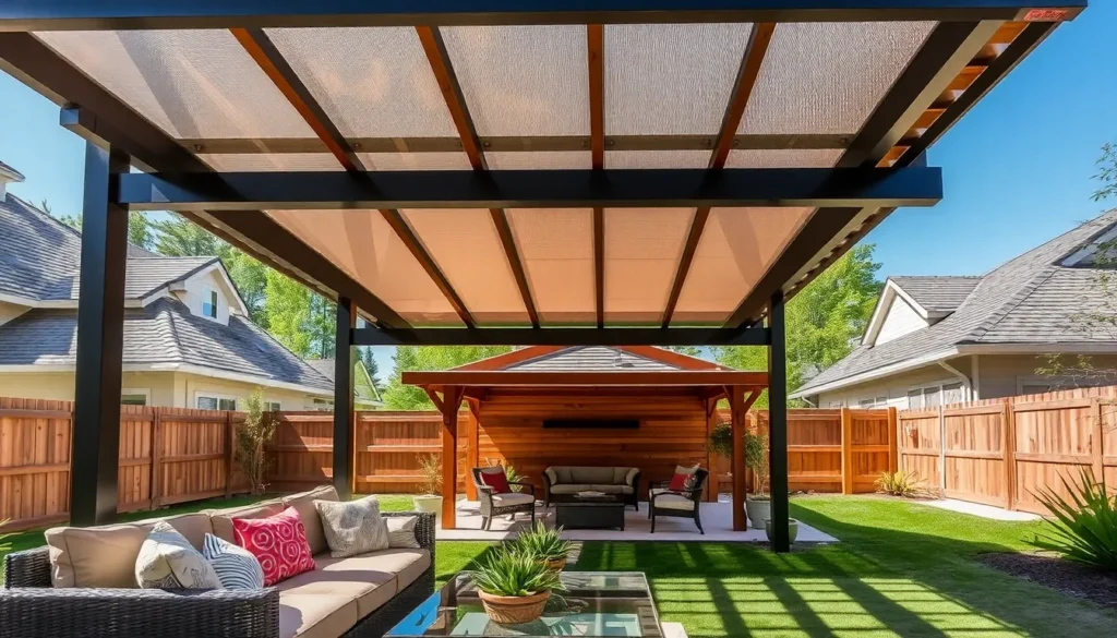6 Stylish Canopy Structures for Your Backyard