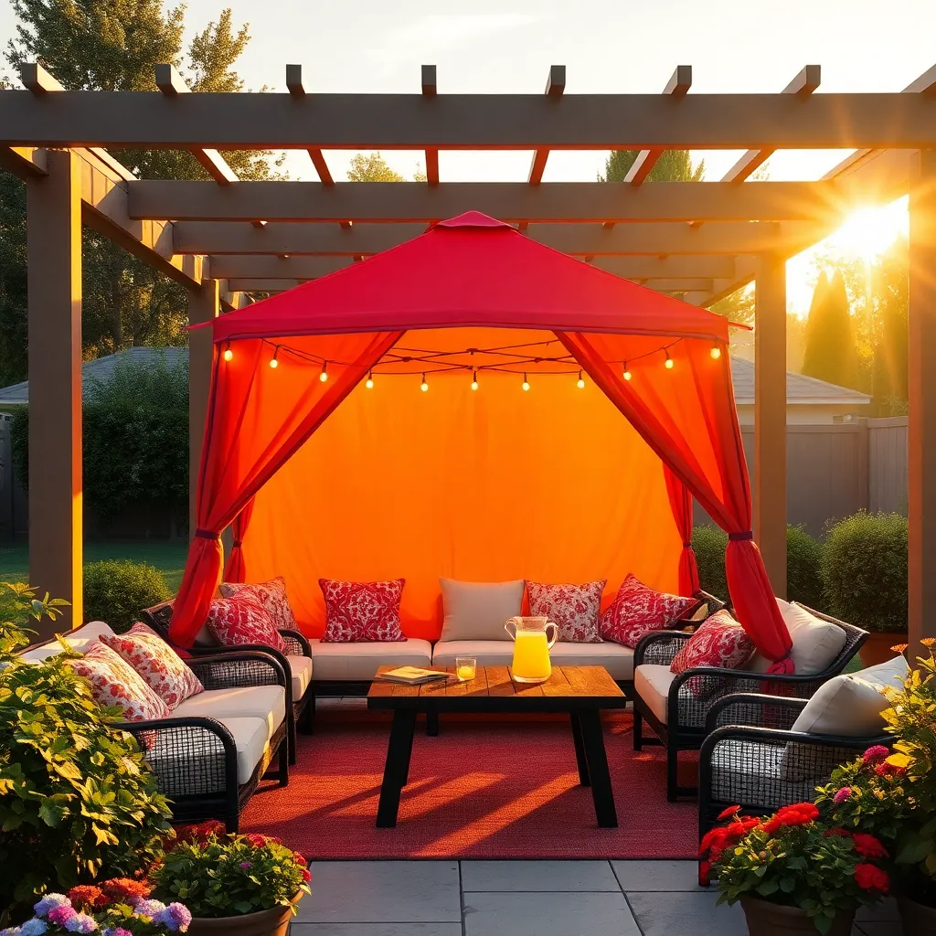 Utilize Portable Pop-Up Tents