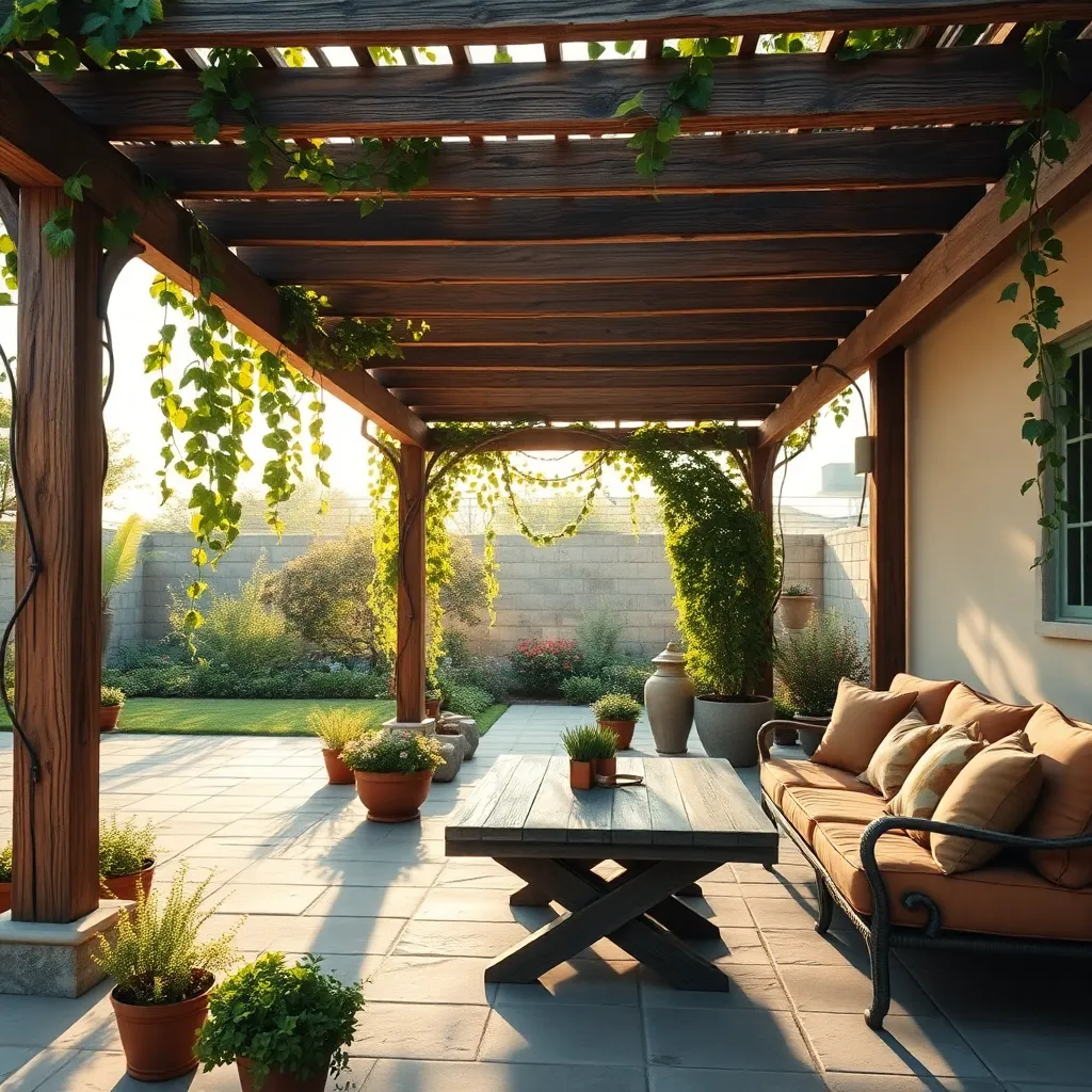 Build a Pergola from Reclaimed Wood