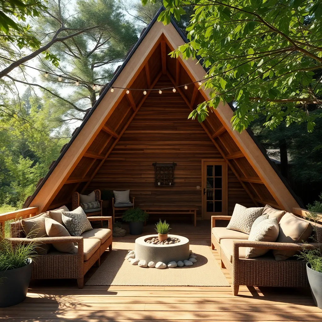 Constructing a Basic A-Frame Shelter