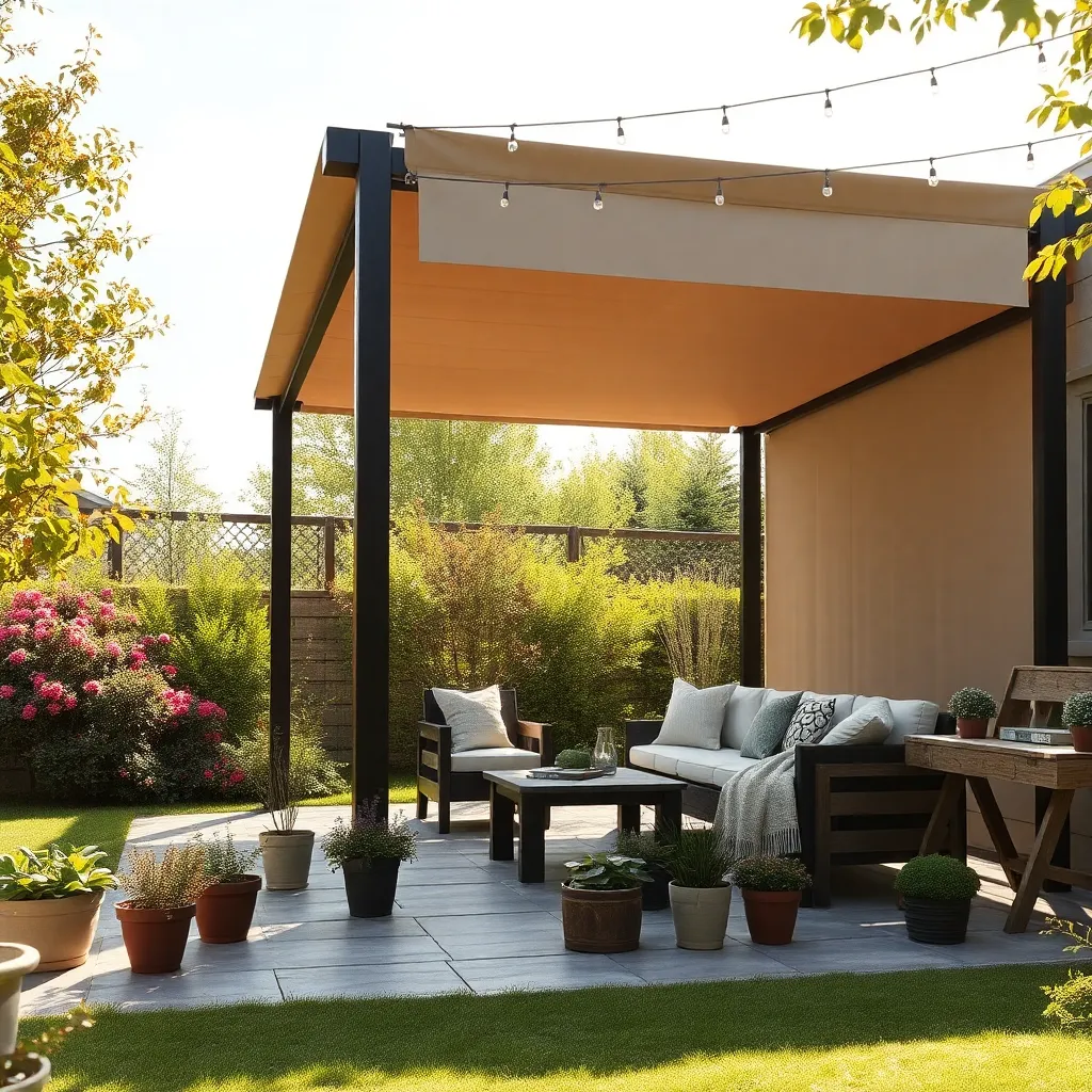 Customizable Fabric Shelters (Adaptable Design for Varied Needs)