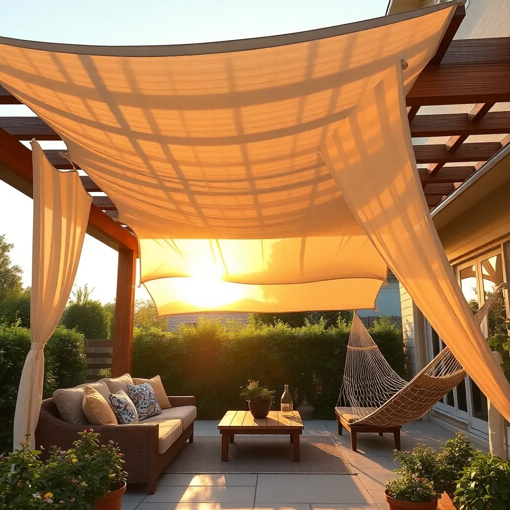 Use Shade Cloth Over Patios