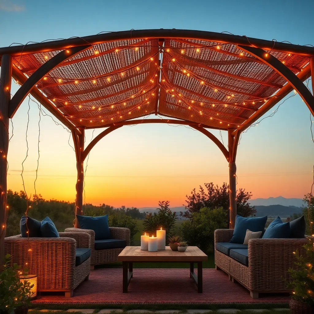 Create Ambiance with String Lights