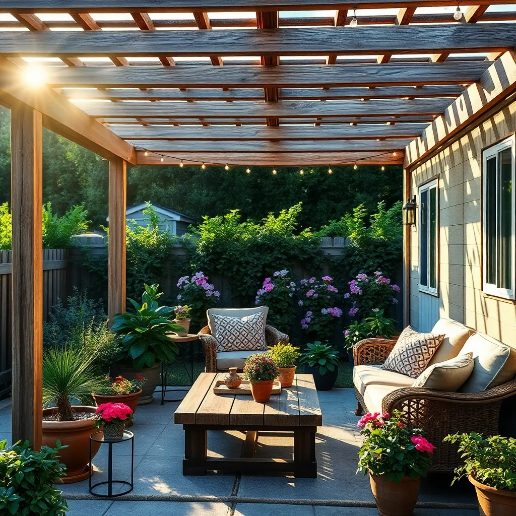 Small Pergolas with Big Style