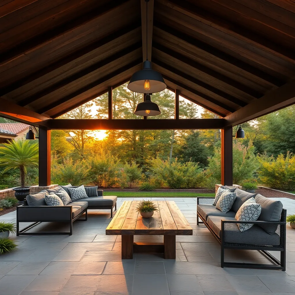 Blending Modern and Rustic Styles