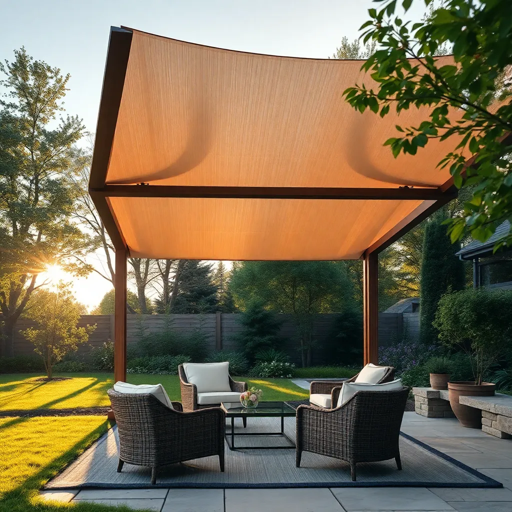 Utilize Freestanding Canopy Structures