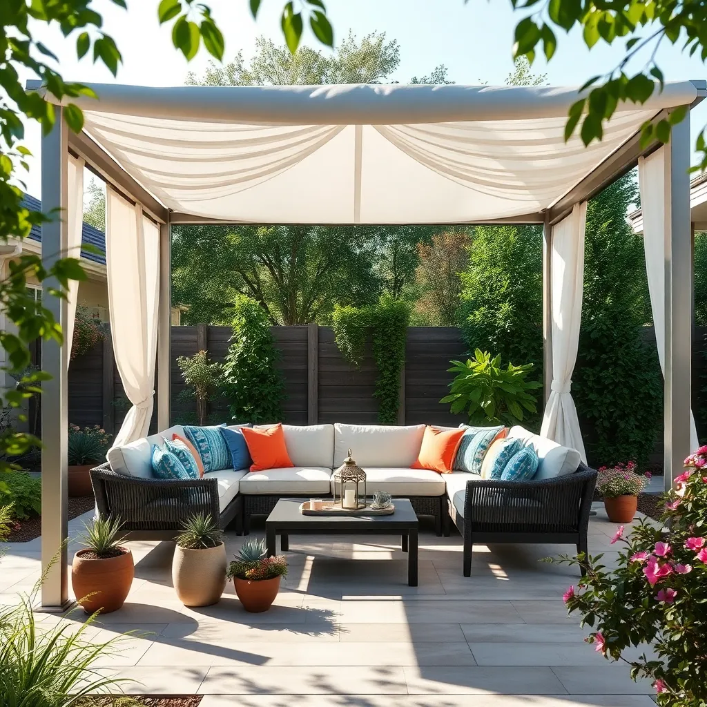 Install Freestanding Canopy Structures