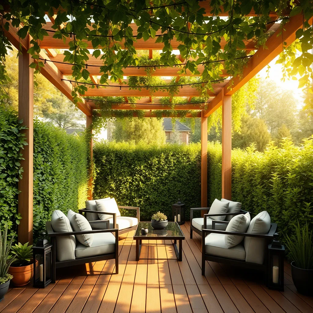 Grow Tall Hedge for Privacy Shade