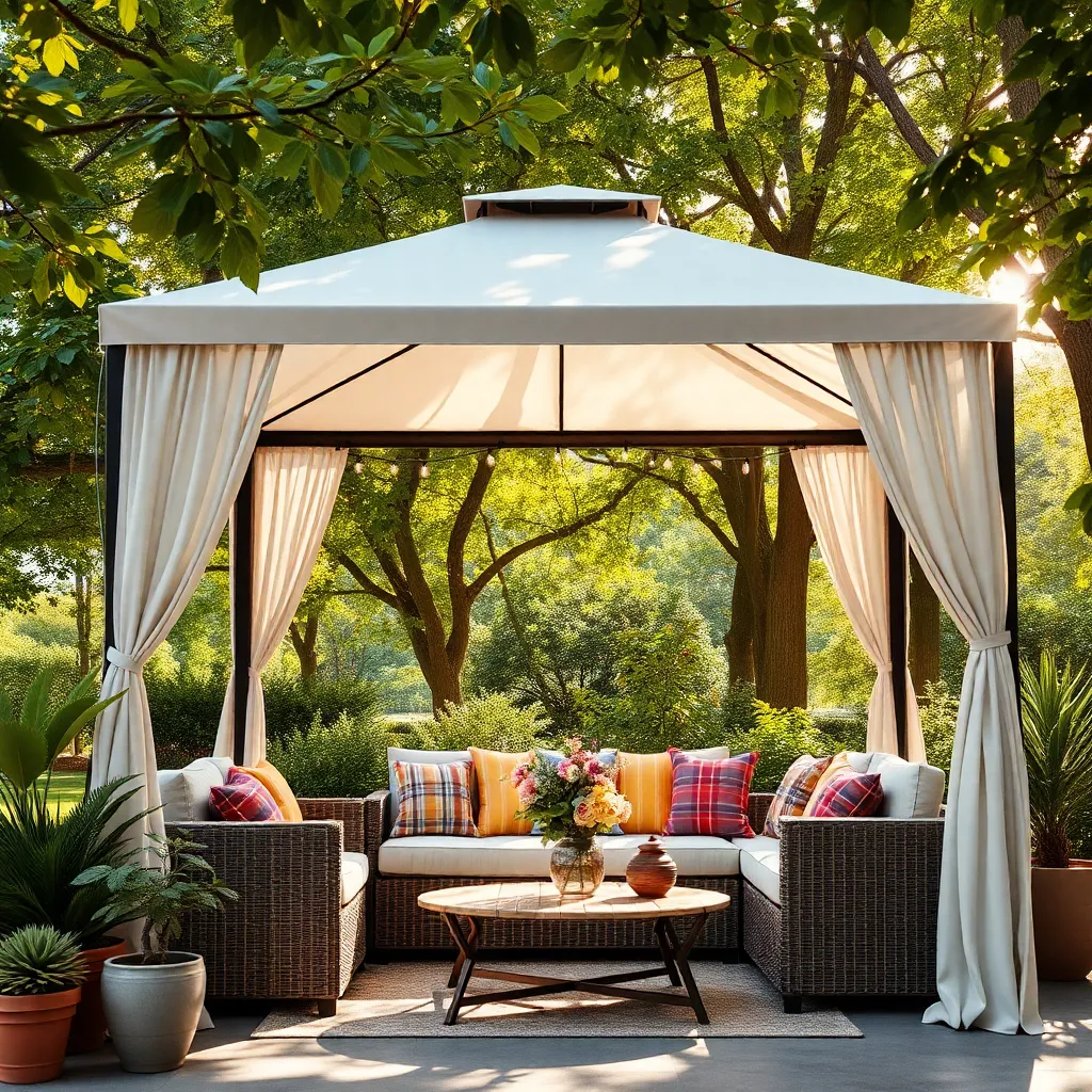 Opt for Pop-Up Gazebos