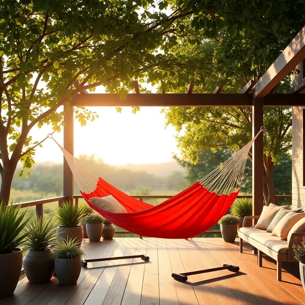 Portable Hammock Stands: Relax Anywhere