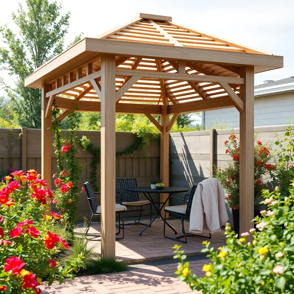 Space-Saving Gazebos for Charm