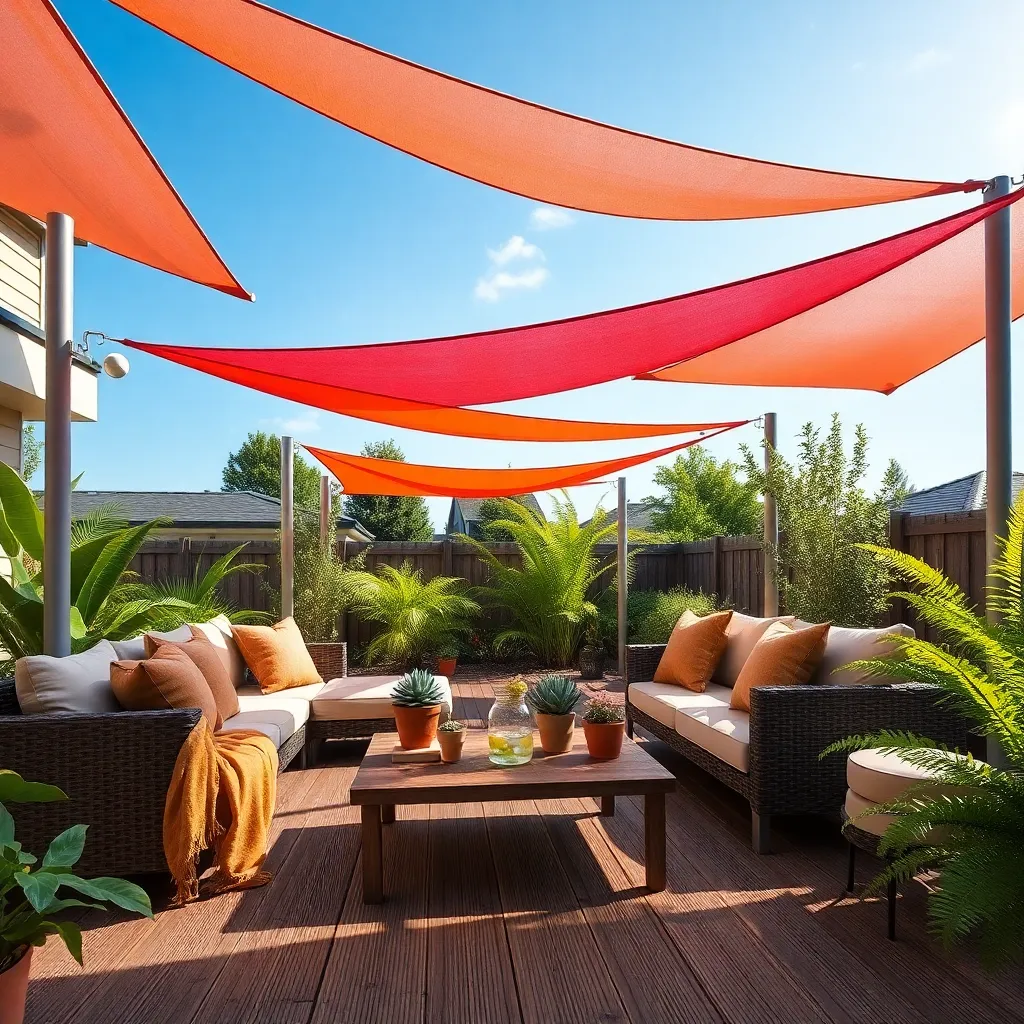Incorporate Shade Sail Canopies