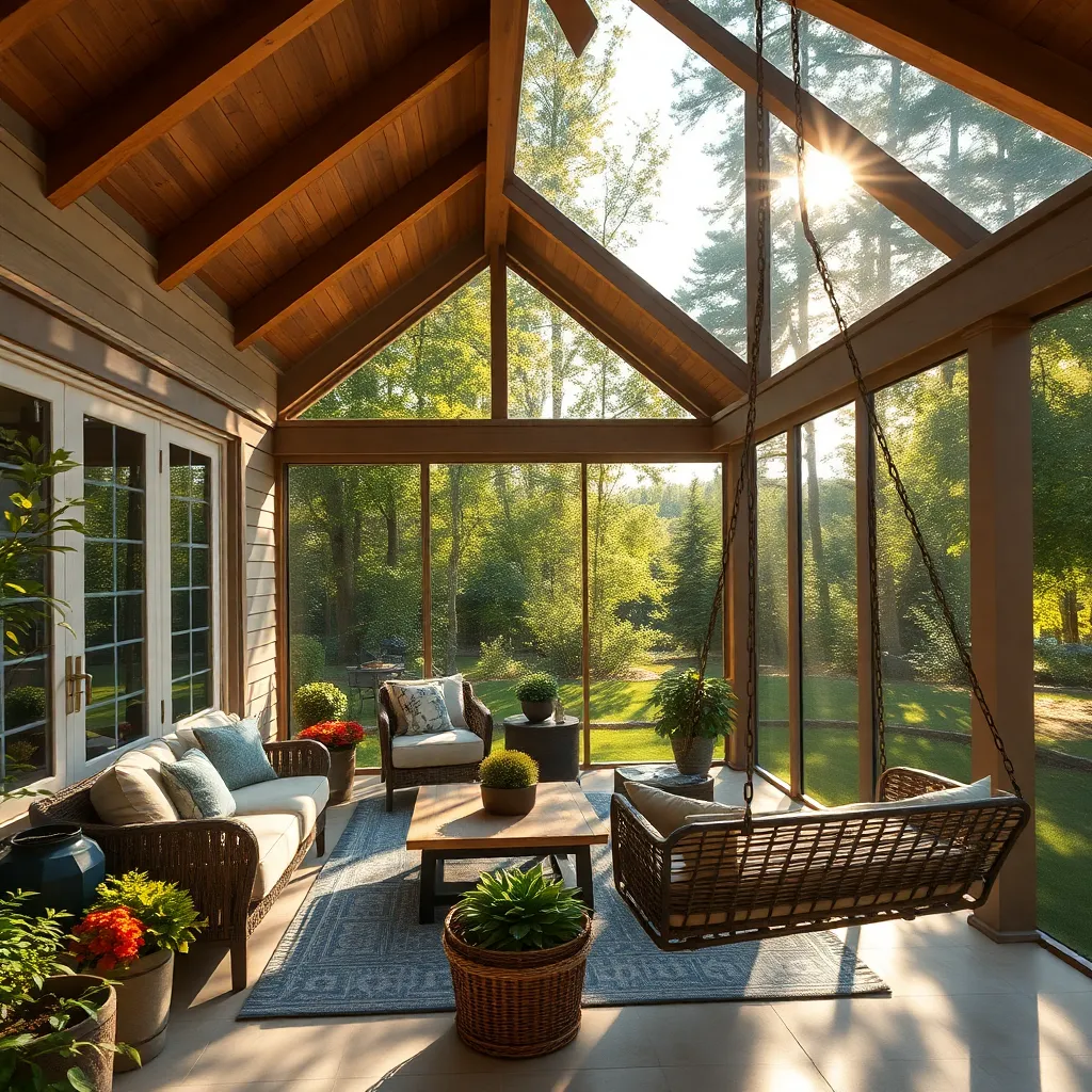 Creating Enclosed Screened Porches