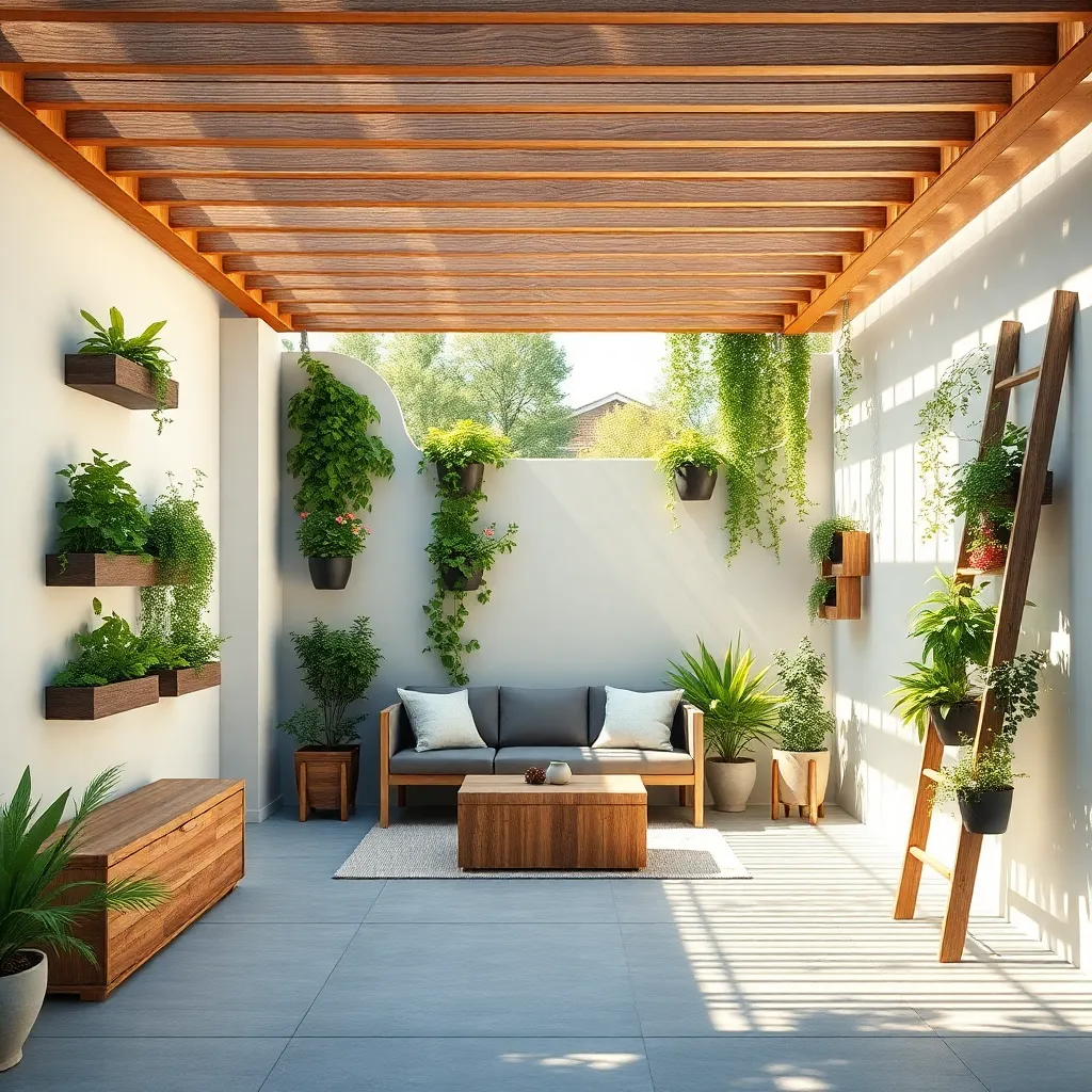 Vertical Garden Storage Ideas