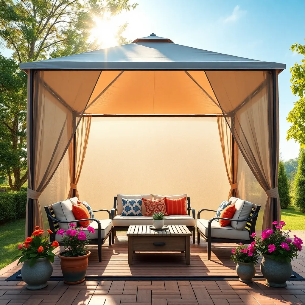 Pop-Up Gazebos for Instant Shade