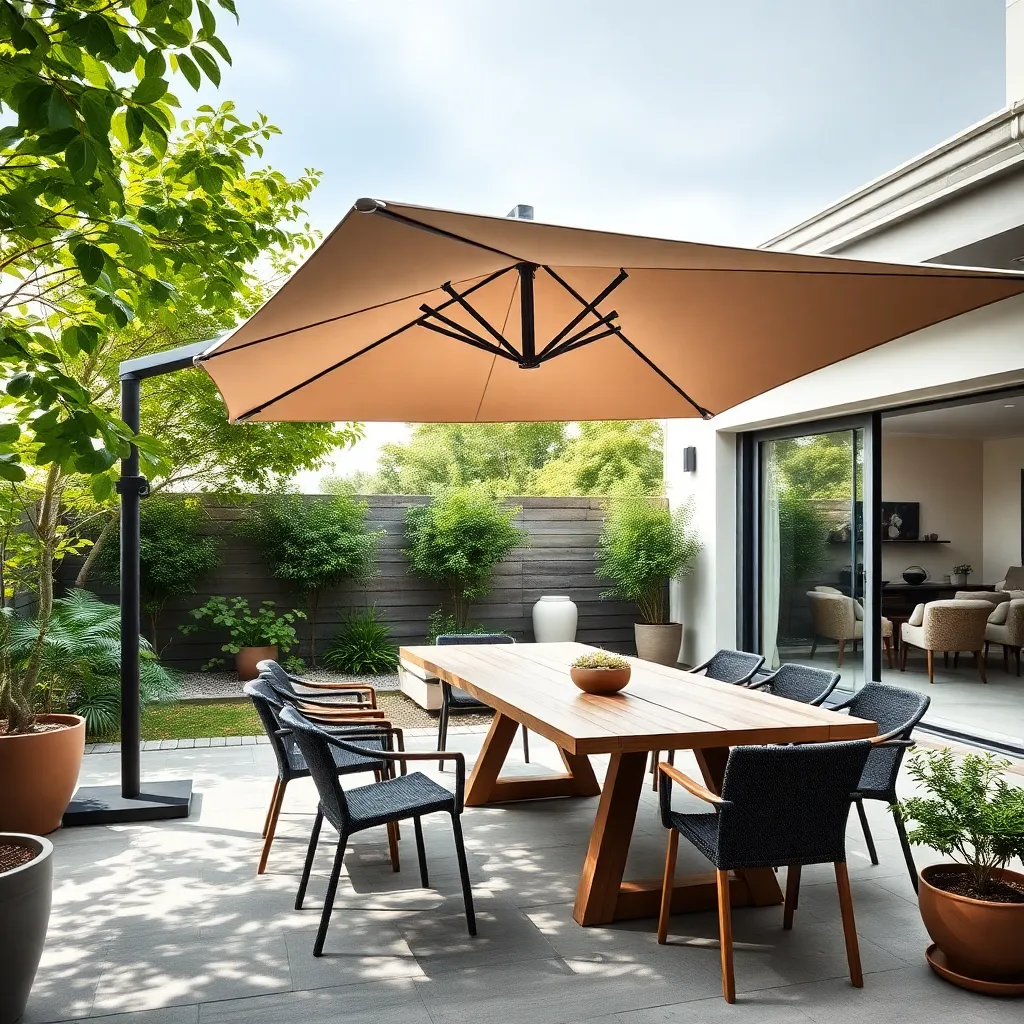 Cantilever Umbrellas: Modern Shade Solutions