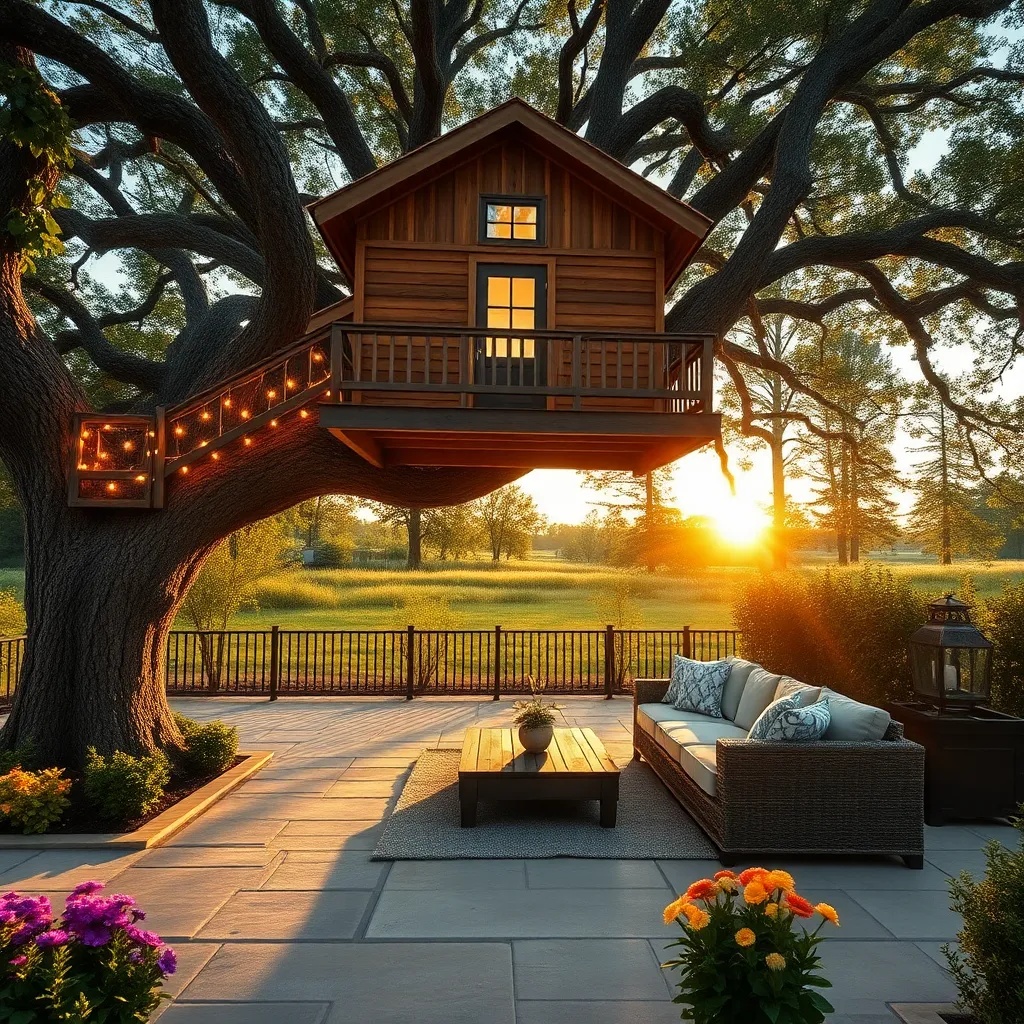 Integrating Treehouses for Ambiance