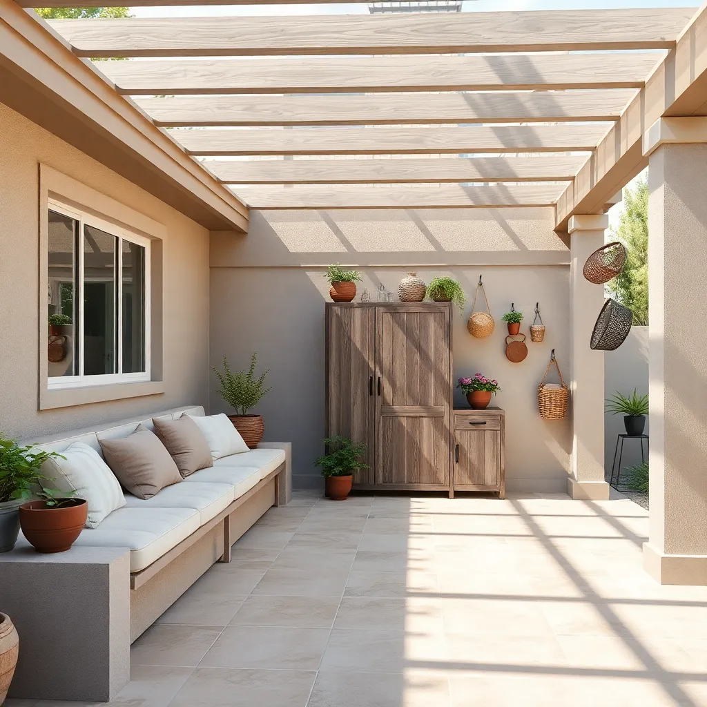Maximizing Patio Storage Options
