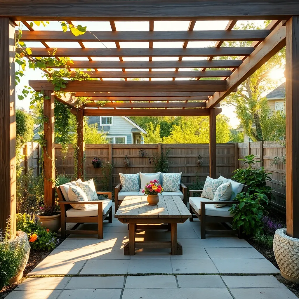 DIY Pergolas on a Dime