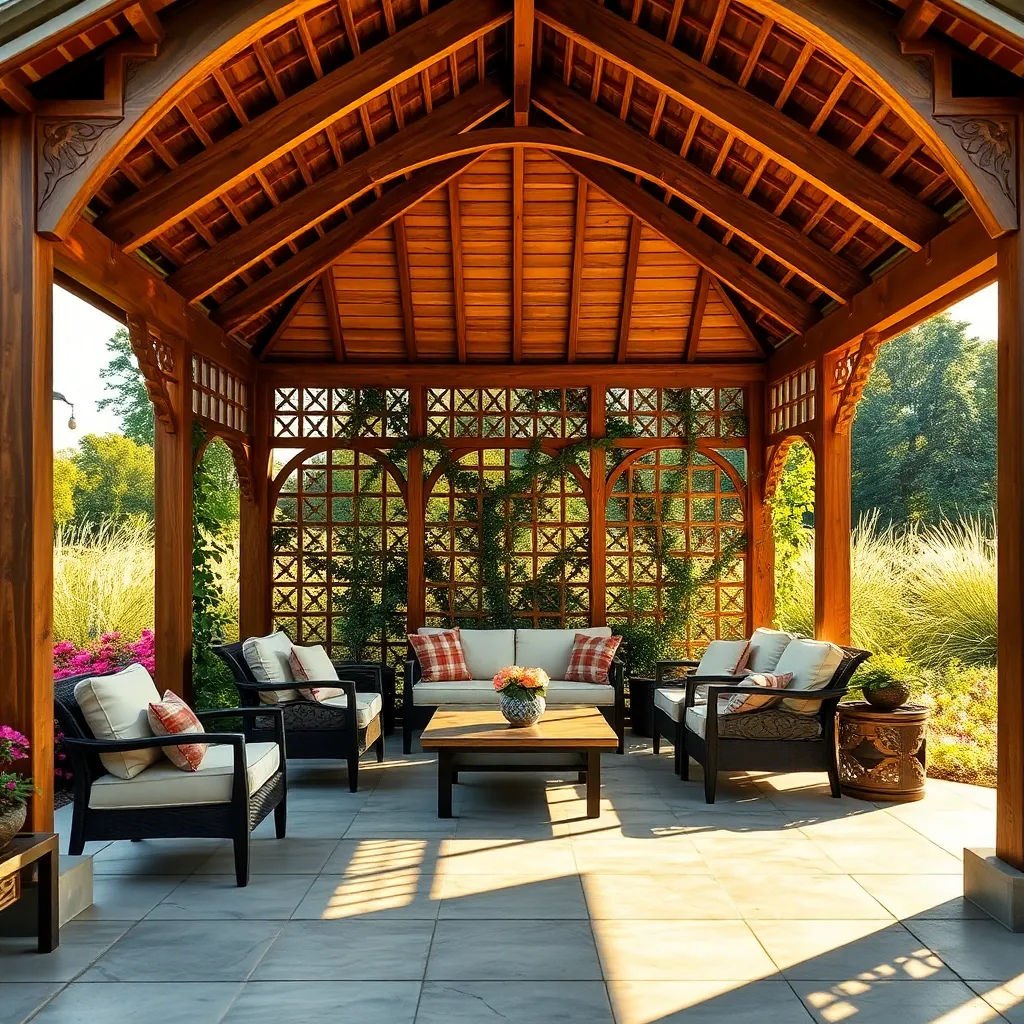 Gazebos: Elegant All-Year Coverage