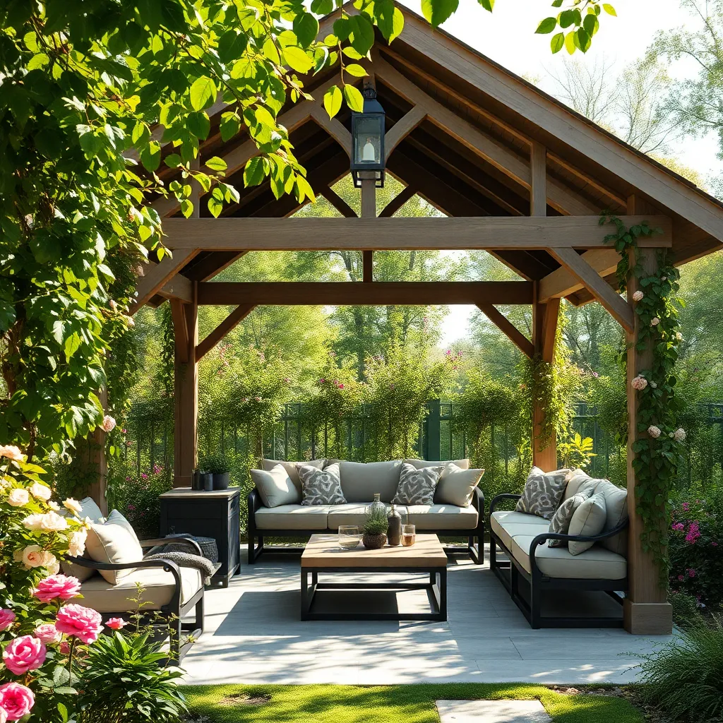 Designing Elegant Garden Shelters