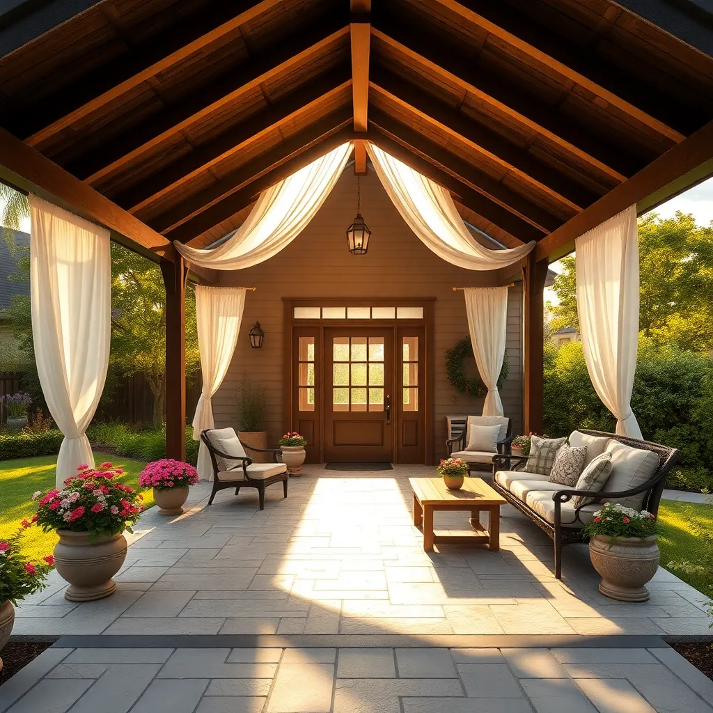 Welcoming Guests with a Portico