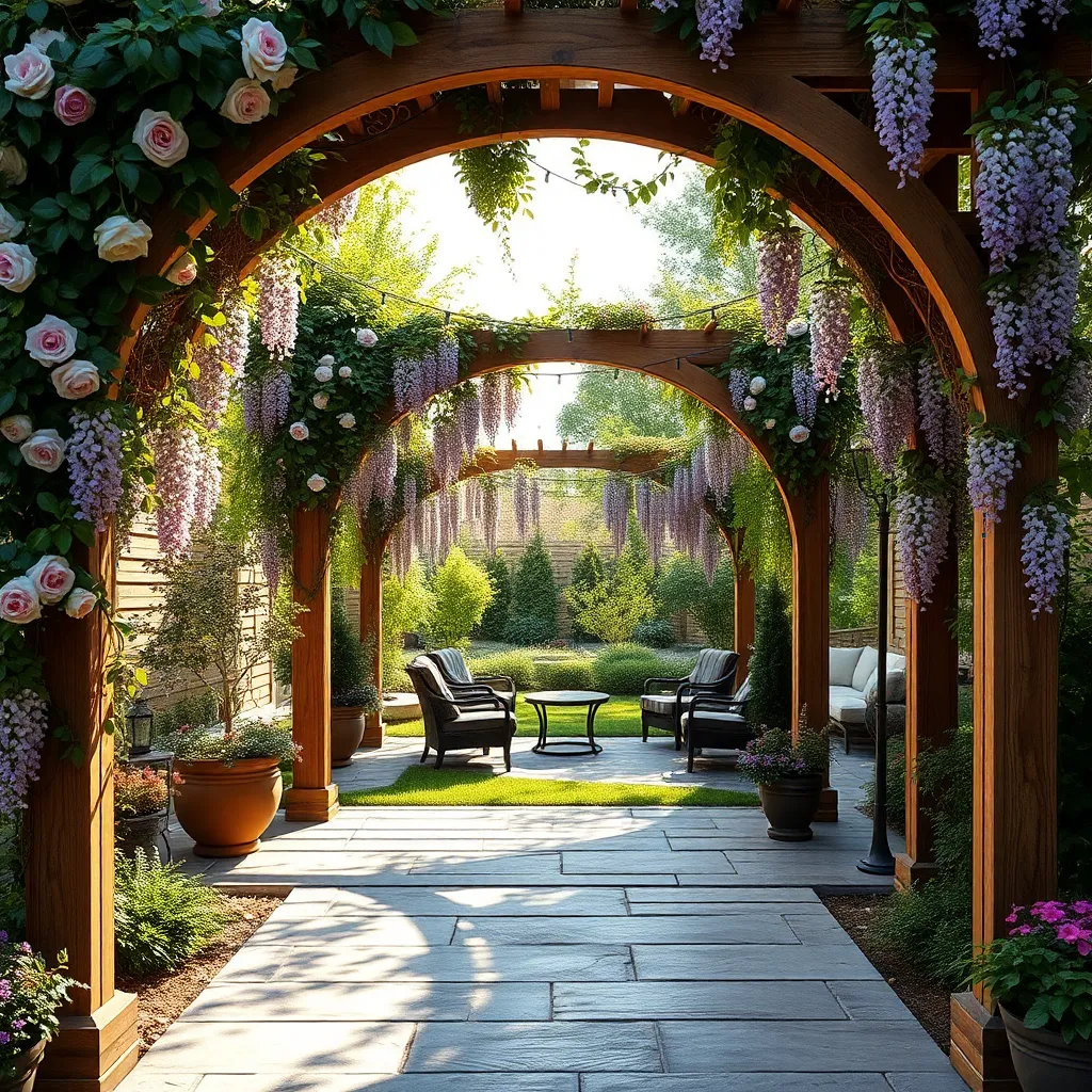 Elegant Arbors for Garden Entrances