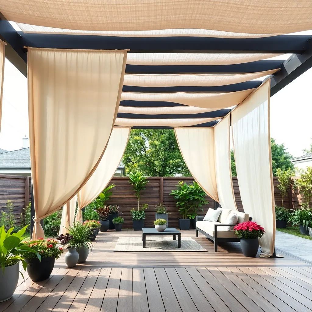 Drape Weather-Resistant Fabric Panels
