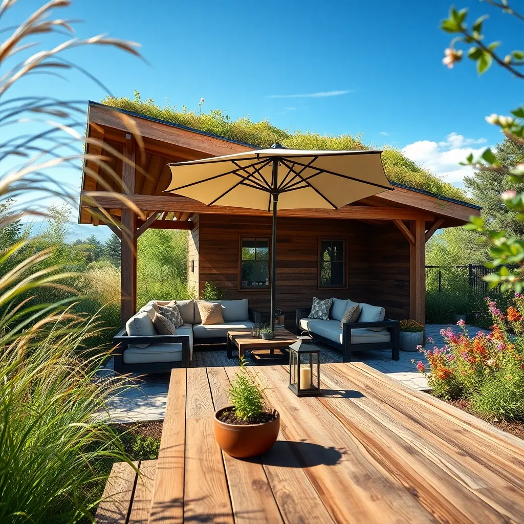 Implement a Green Roof Shelter