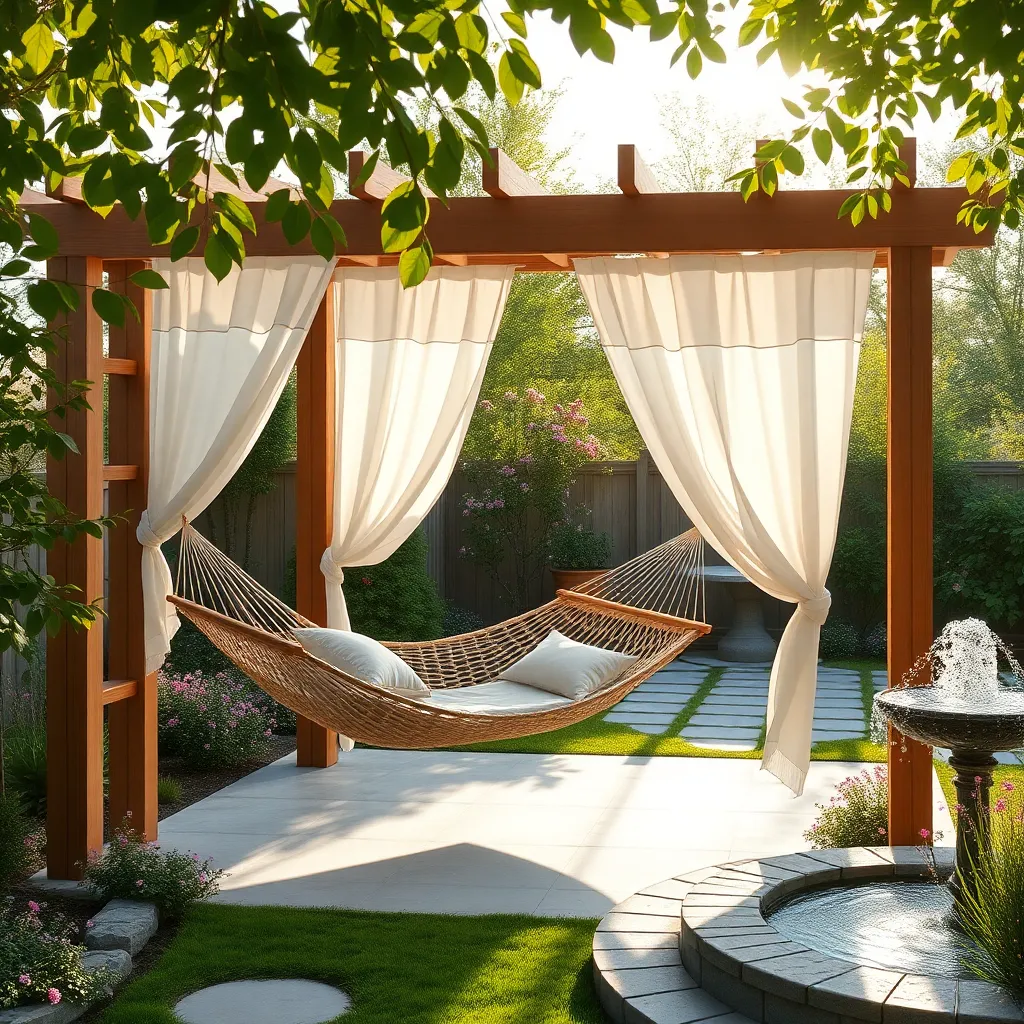 Relaxing Hammock Stands for Lounging