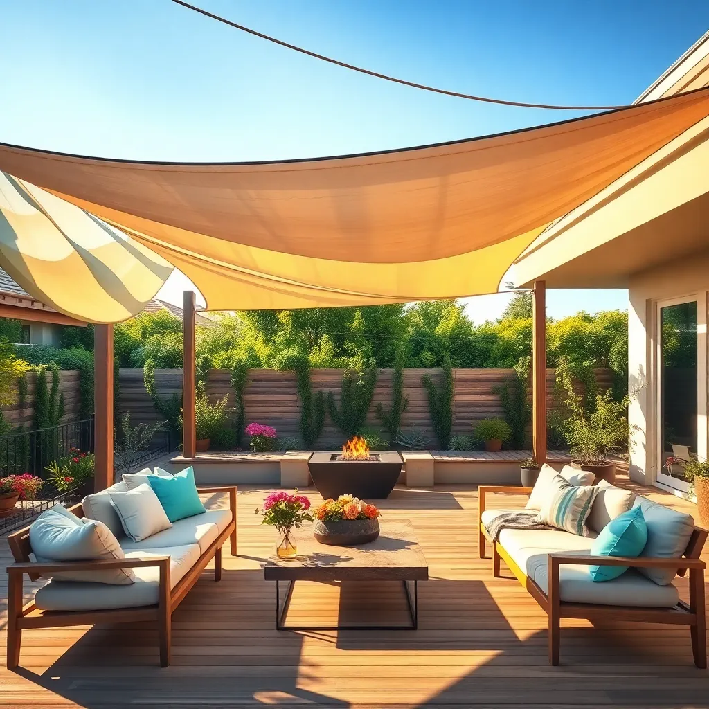 Shade Sails for Sun Protection