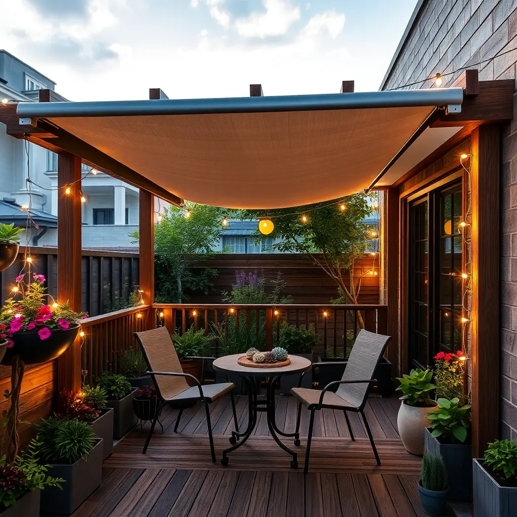 Versatile Awnings for Limited Space