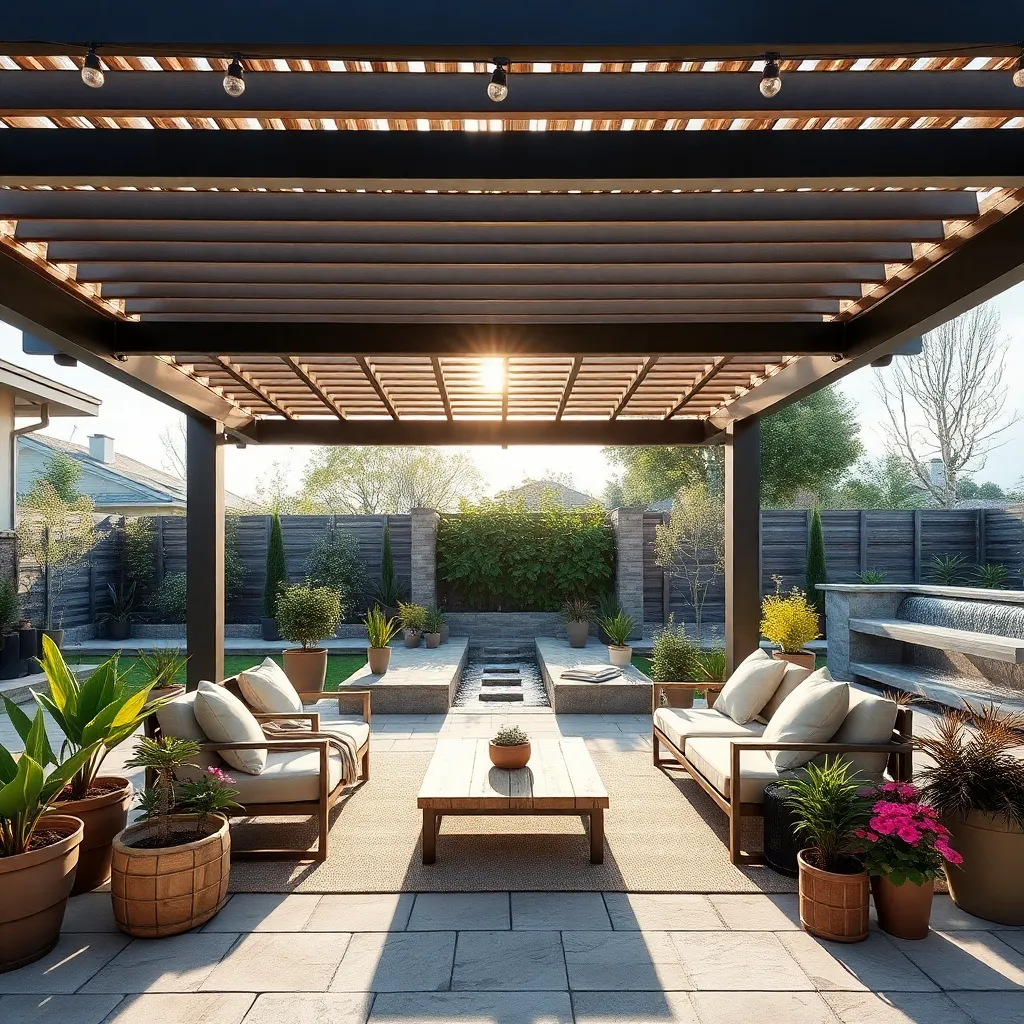 Utilize Adjustable Louvered Panels