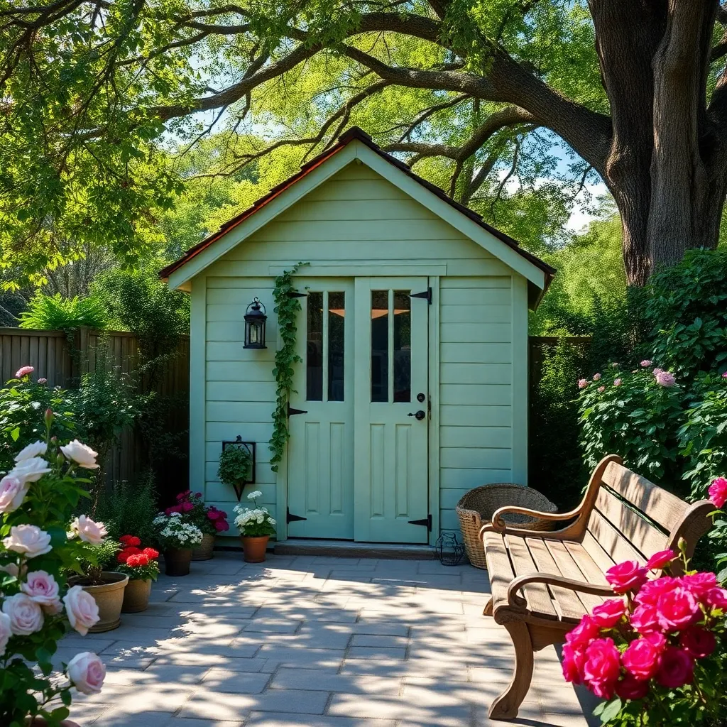 Charming Garden Sheds for Storage