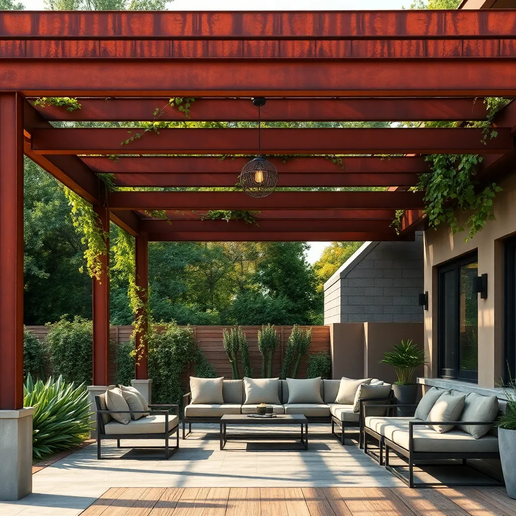 Industrial Chic (Corten Steel Structure)