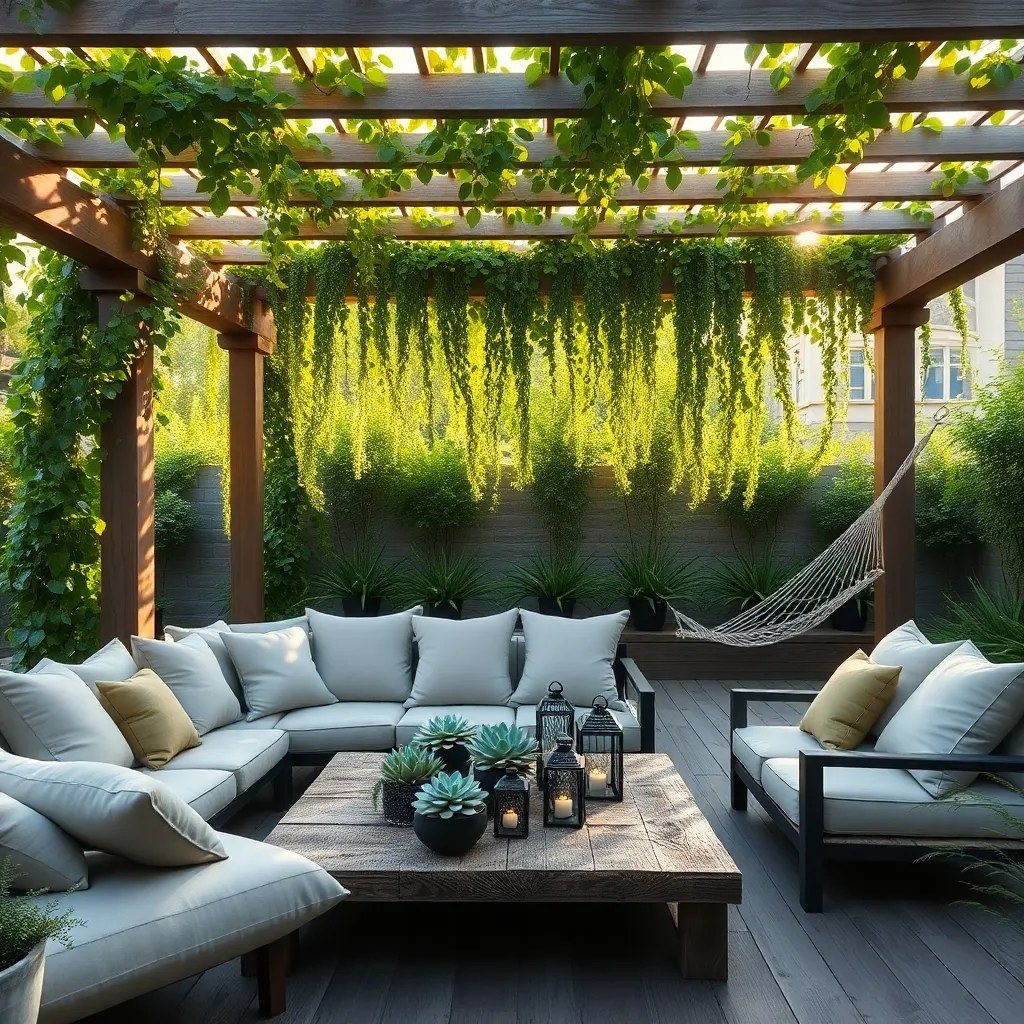 Enhance with Climbing Plant Canopies