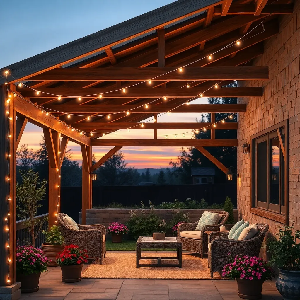 Install Rope Lighting for Ambiance