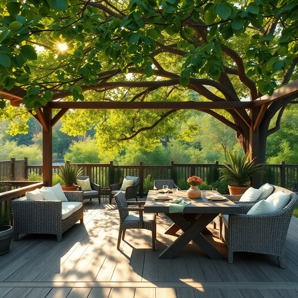 Incorporating Natural Tree Canopies