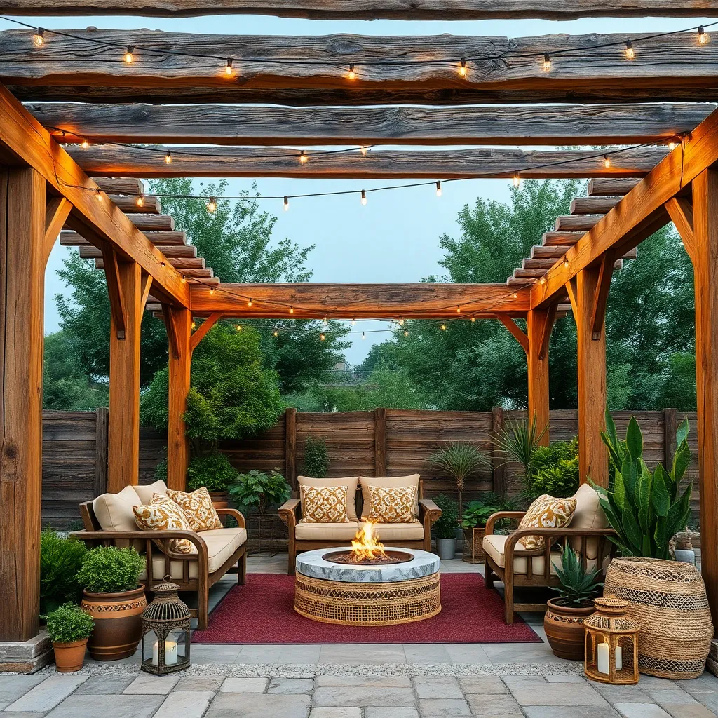 Eco-Friendly Haven (Reclaimed Materials & Solar Lighting)