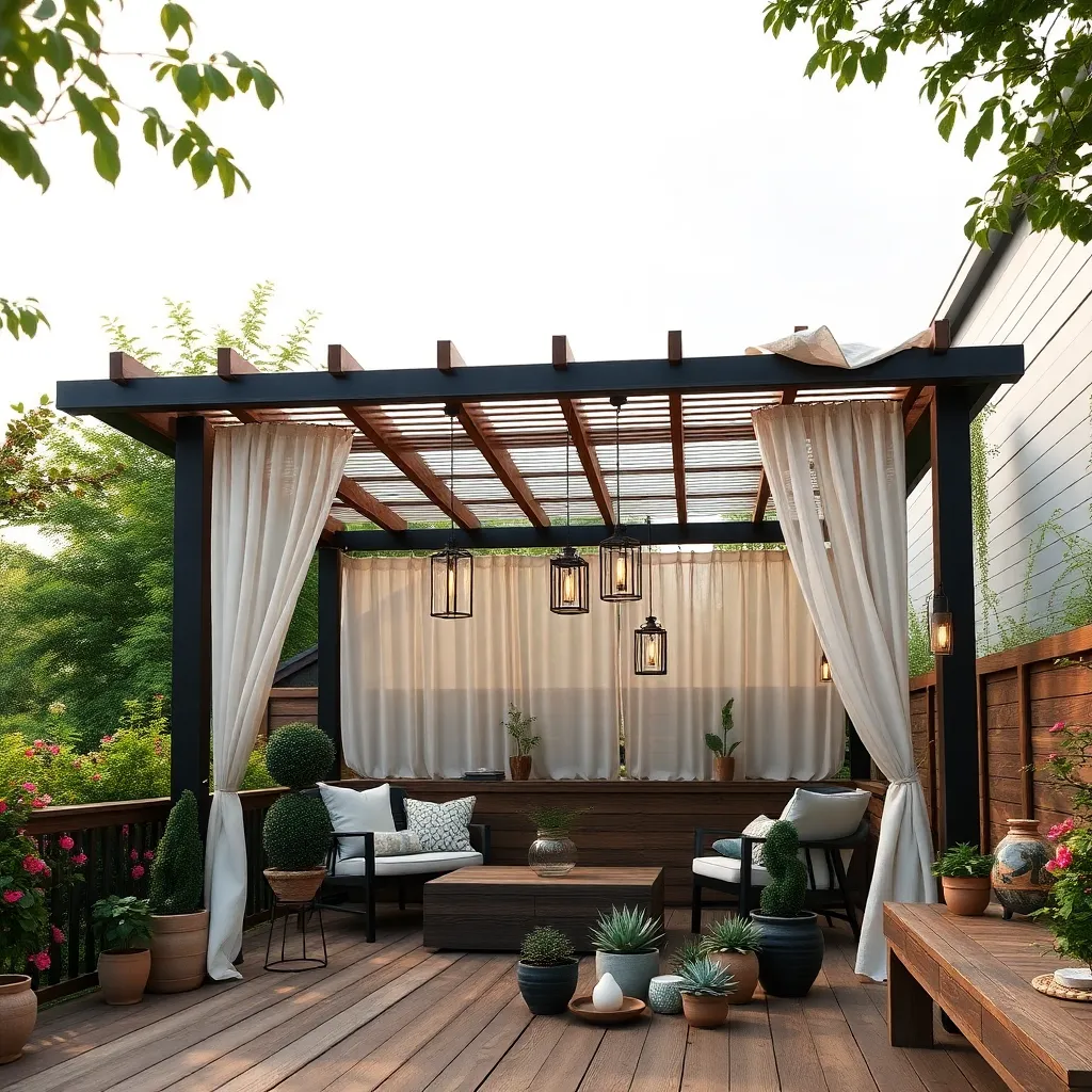 Customizing Pergola with Unique Accessories