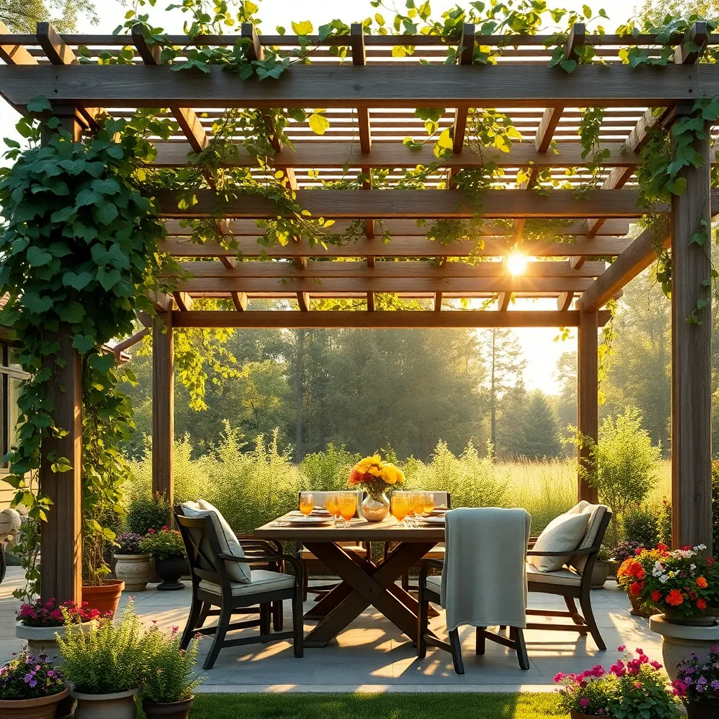 DIY Pergola Kits for Patios