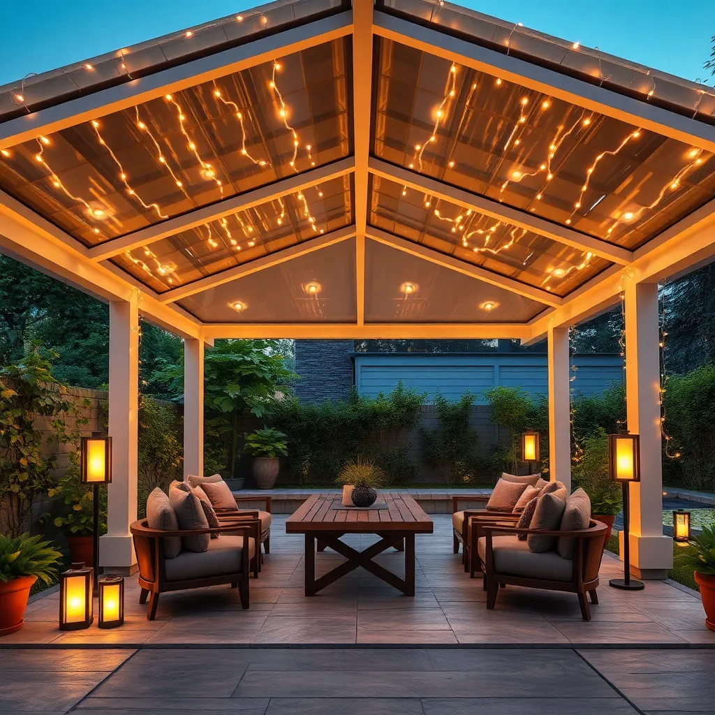 Integrate Solar-Powered Lighting