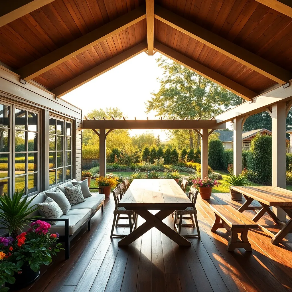 Classic Gable Roofs for Versatility