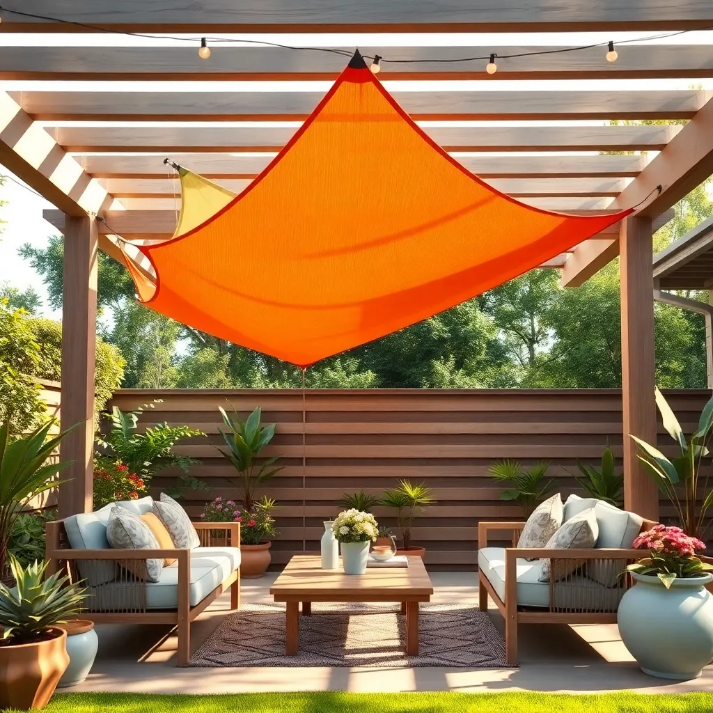 Create a Shade Sail Structure