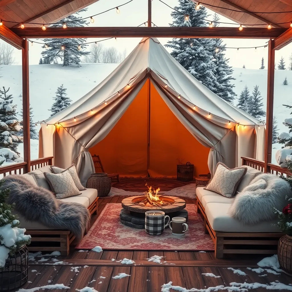 Maximizing Comfort in Winter Tents
