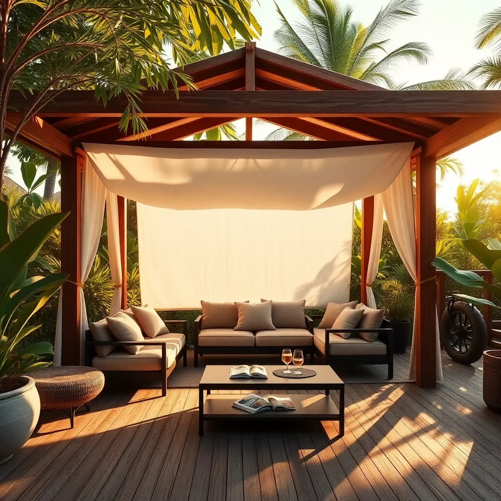 Stylish Cabana Concepts for Relaxation