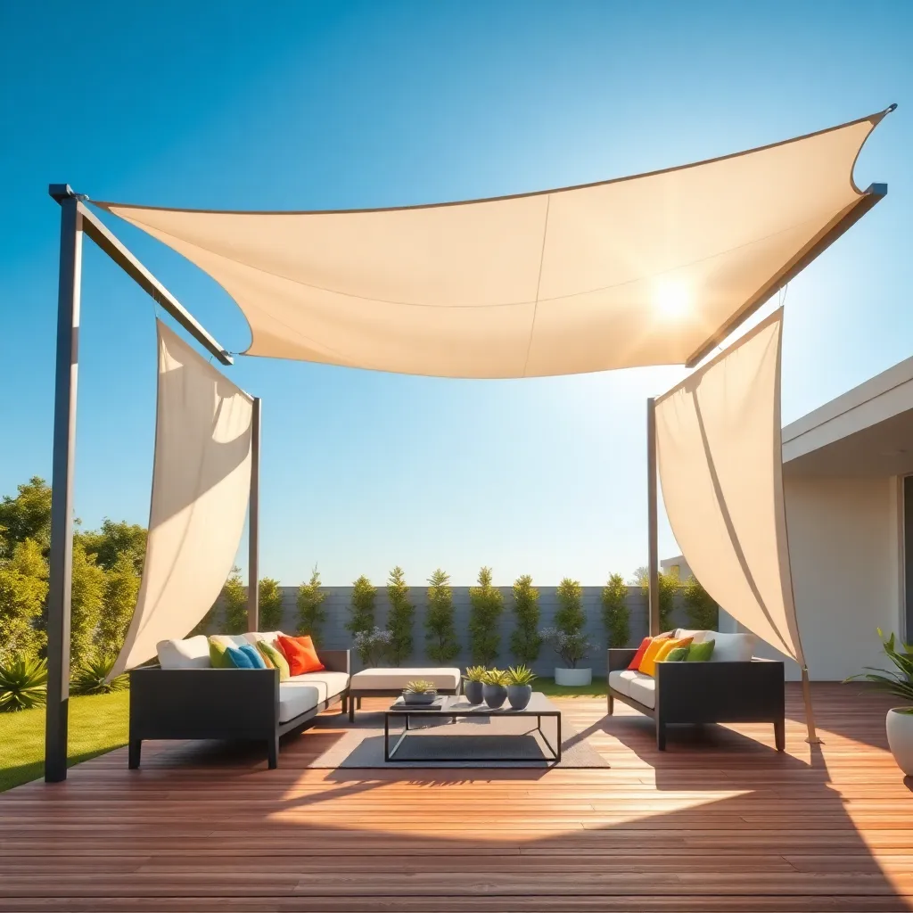 Implement a Tensioned Fabric Structure